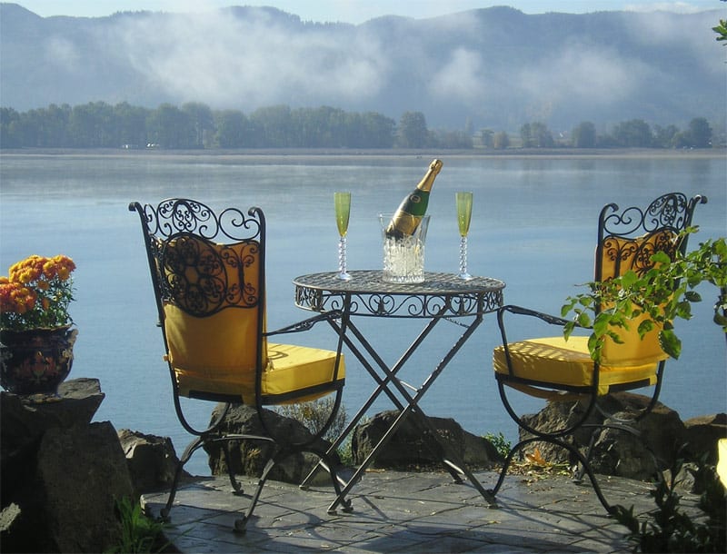 View of Oregon, from the Villa at Little Cape Horn