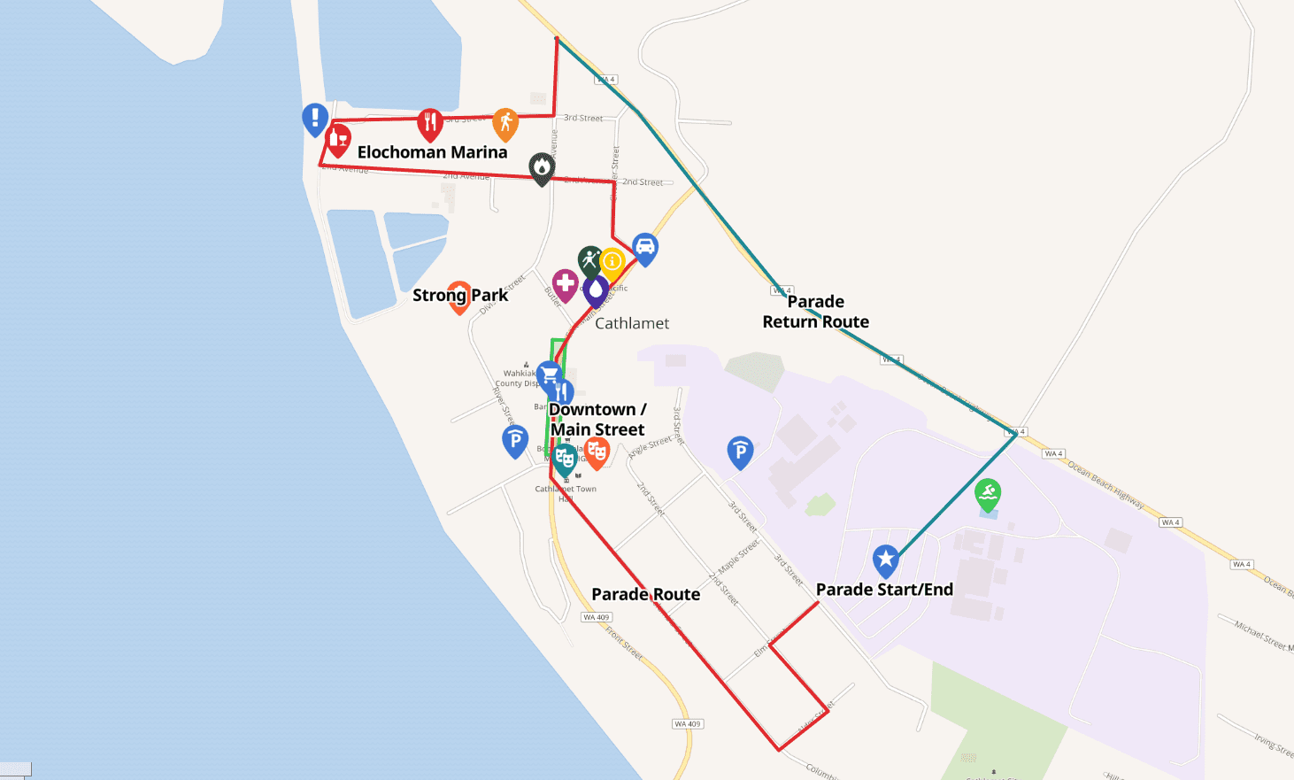 2024 BED Parade Route