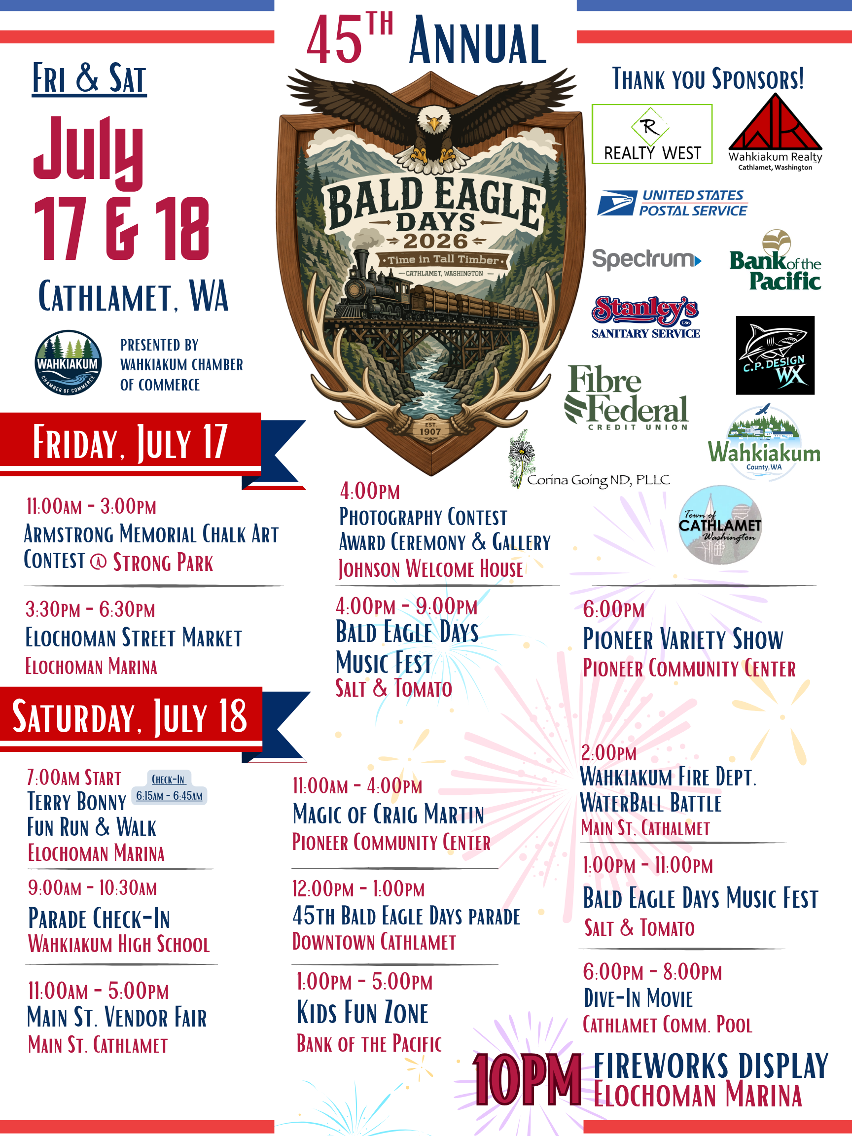 Bald Eagle Days Official Poster 2026