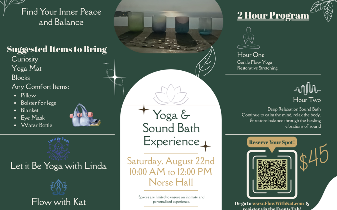 Yoga & Sound Meditation Event