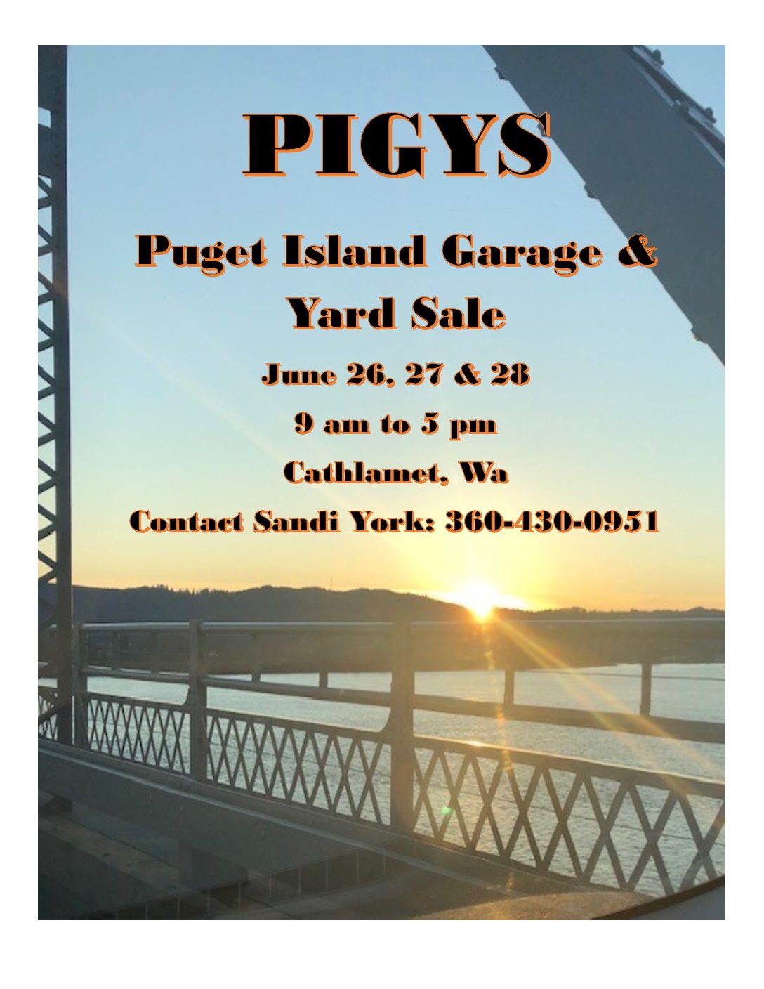 Puget Island Garage and Yard Sale